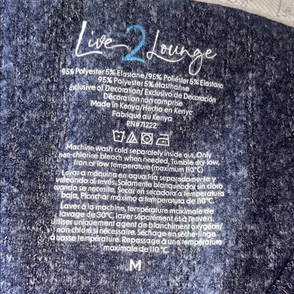 Live 2 Lounge Charcoal Lounge Set - Picture 4 of 4